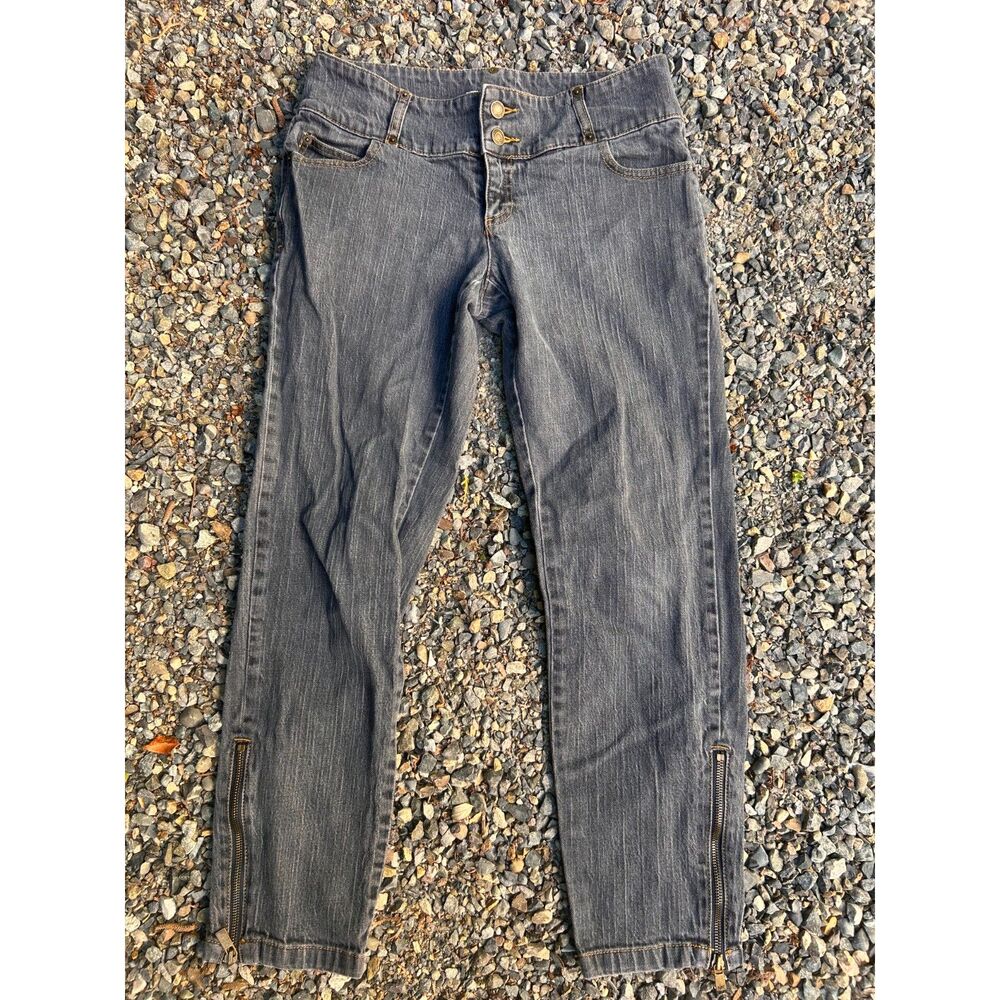 Michael Michael Kors Y2K slim cut zipper leg low rise jean 8